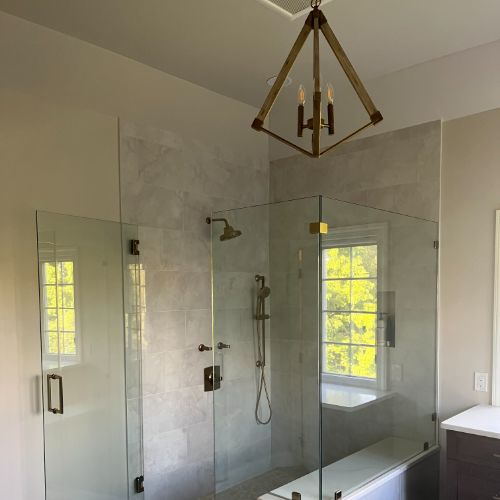 Frameless Door Panel and Return Clips  Image